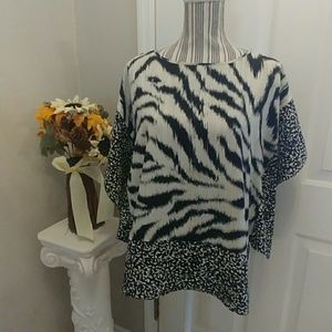 Michael Kors Animal Print Top